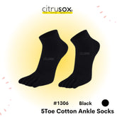 5Toe Cotton Ankle Socks
